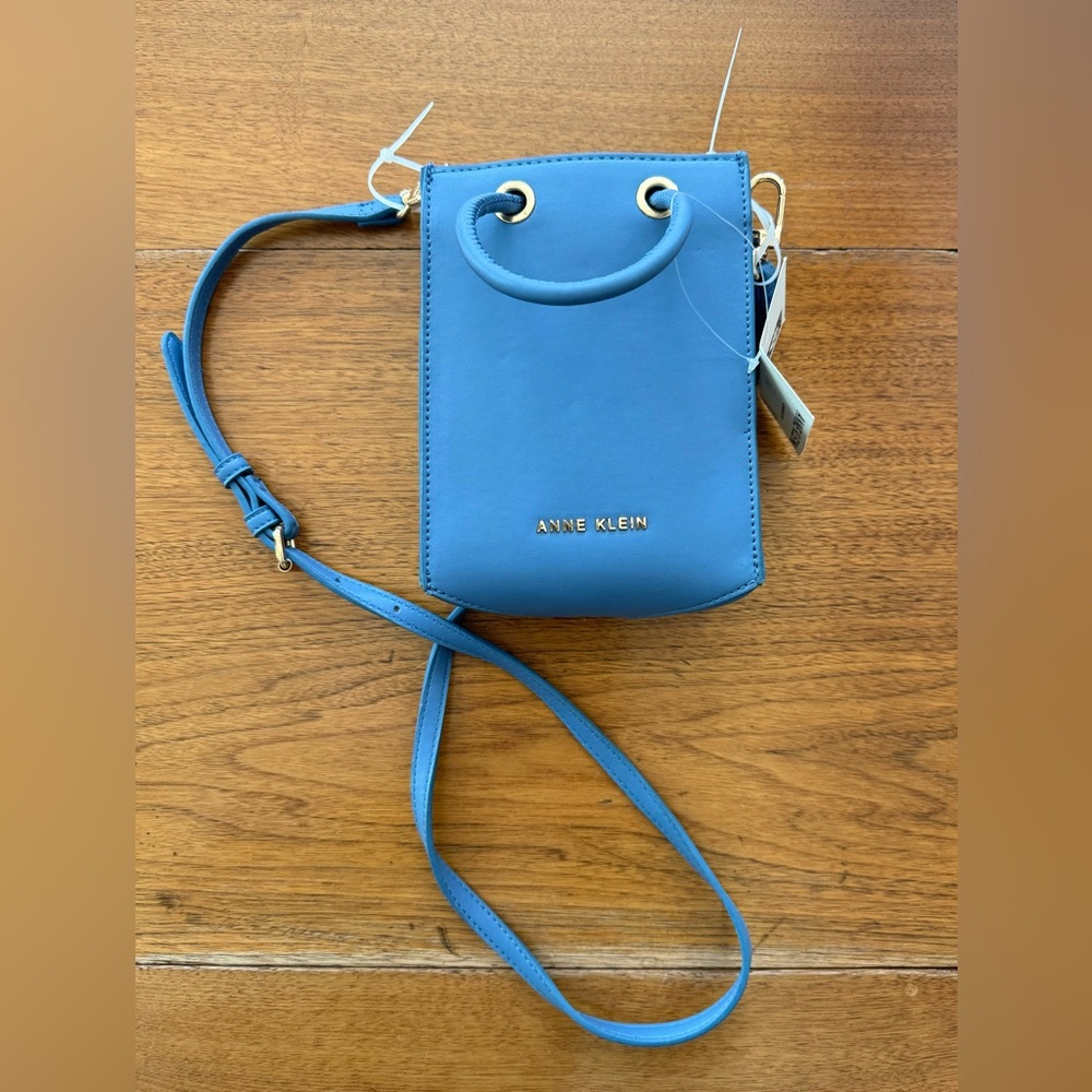 BRAND NEW (with tags) Anne Klein Crossbody Bag in  “Elemental Blue”